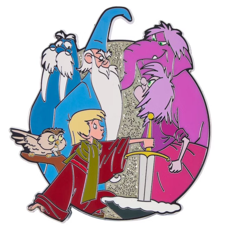 The Sword in the Stone Cast Pin