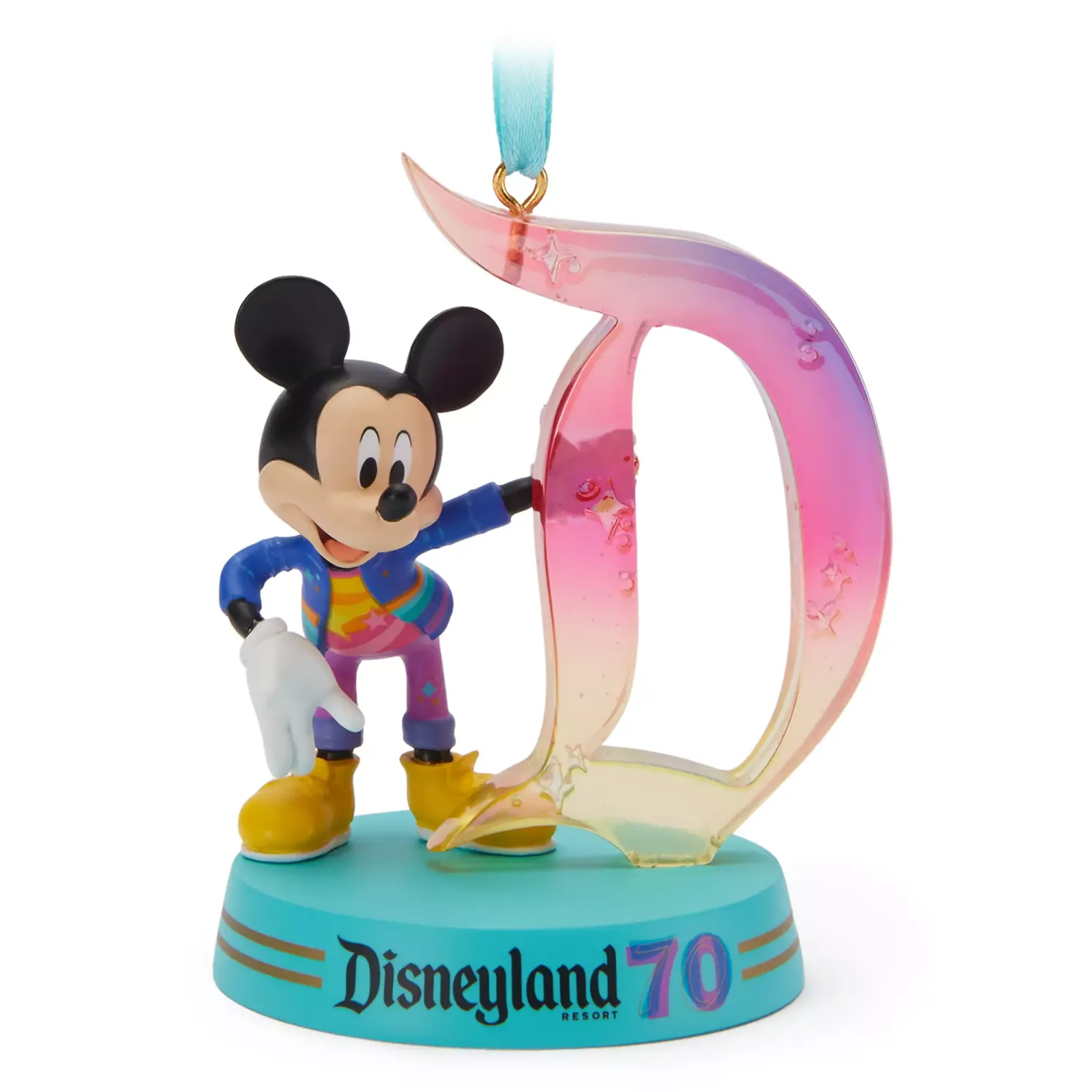 Disneyland 70th Anniversary - Mickey Mouse Figural Ornament