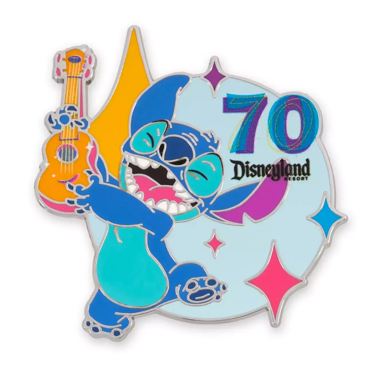 Disneyland 70th Anniversary - Stitch Pin
