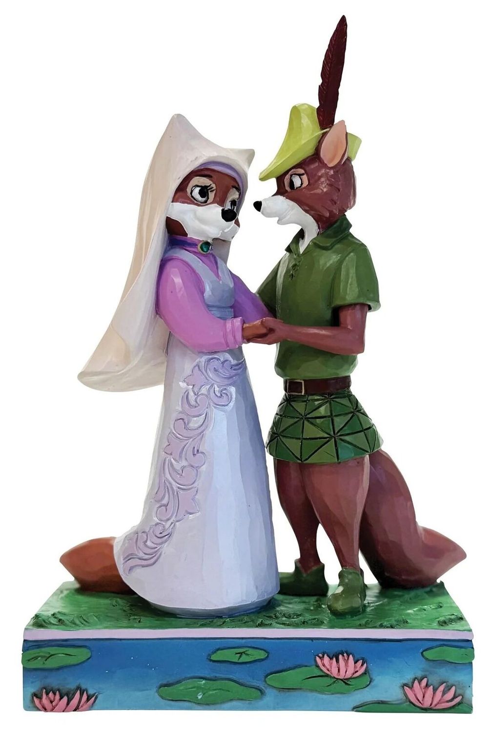 Disney Traditions by Jim Shore -  Robin Hood &amp; Maid Marian - Sherwood&#39;s Sweethearts