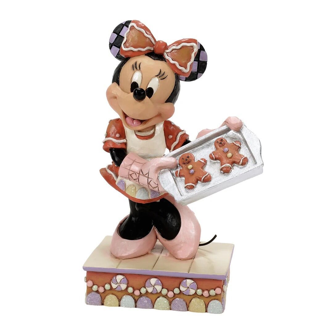 Disney Traditions by Jim Shore - Minnie with Gingerbread Cookies - Baking Bliss