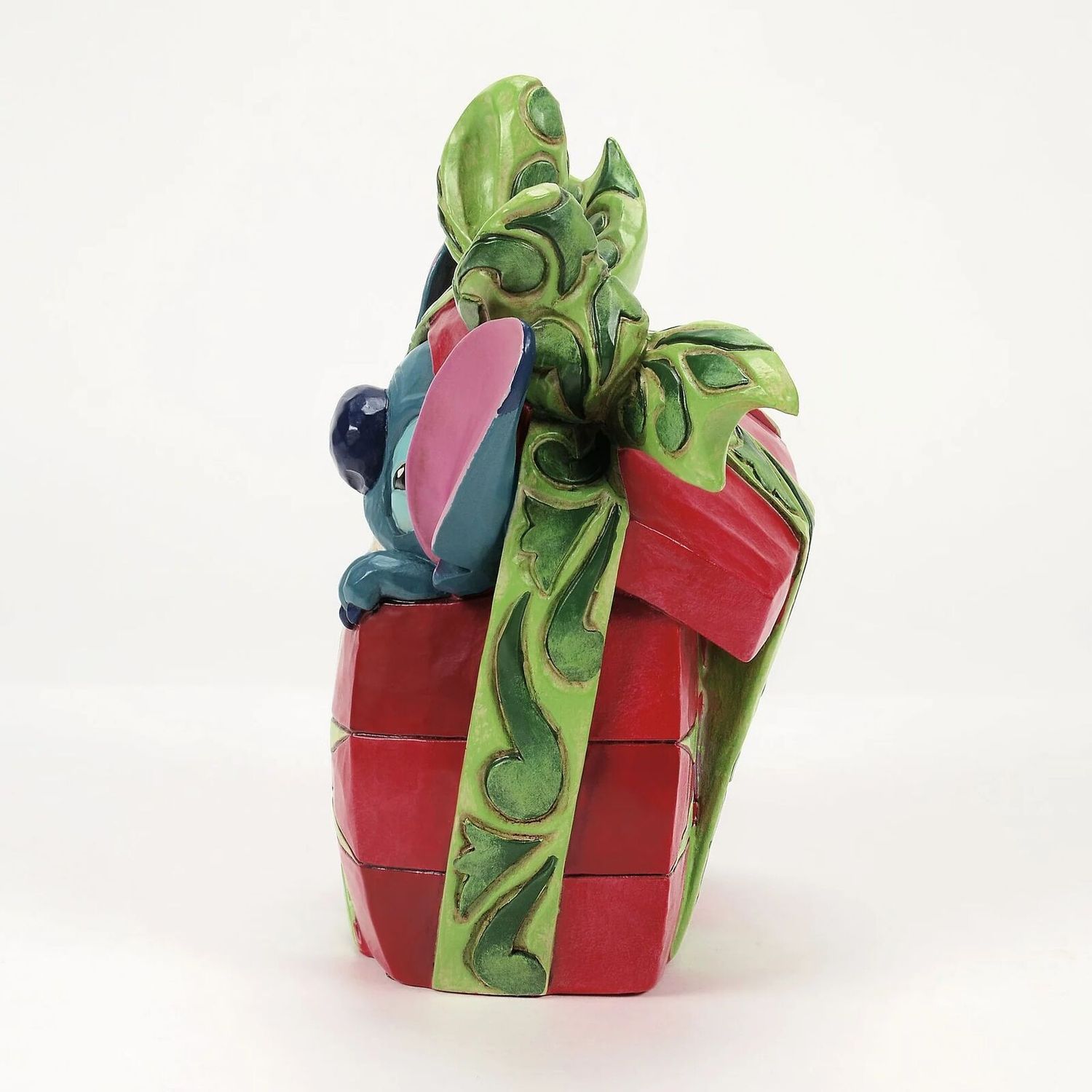 Disney Traditions by Jim Shore - Stitch Tearing Present - Holiday Mischief