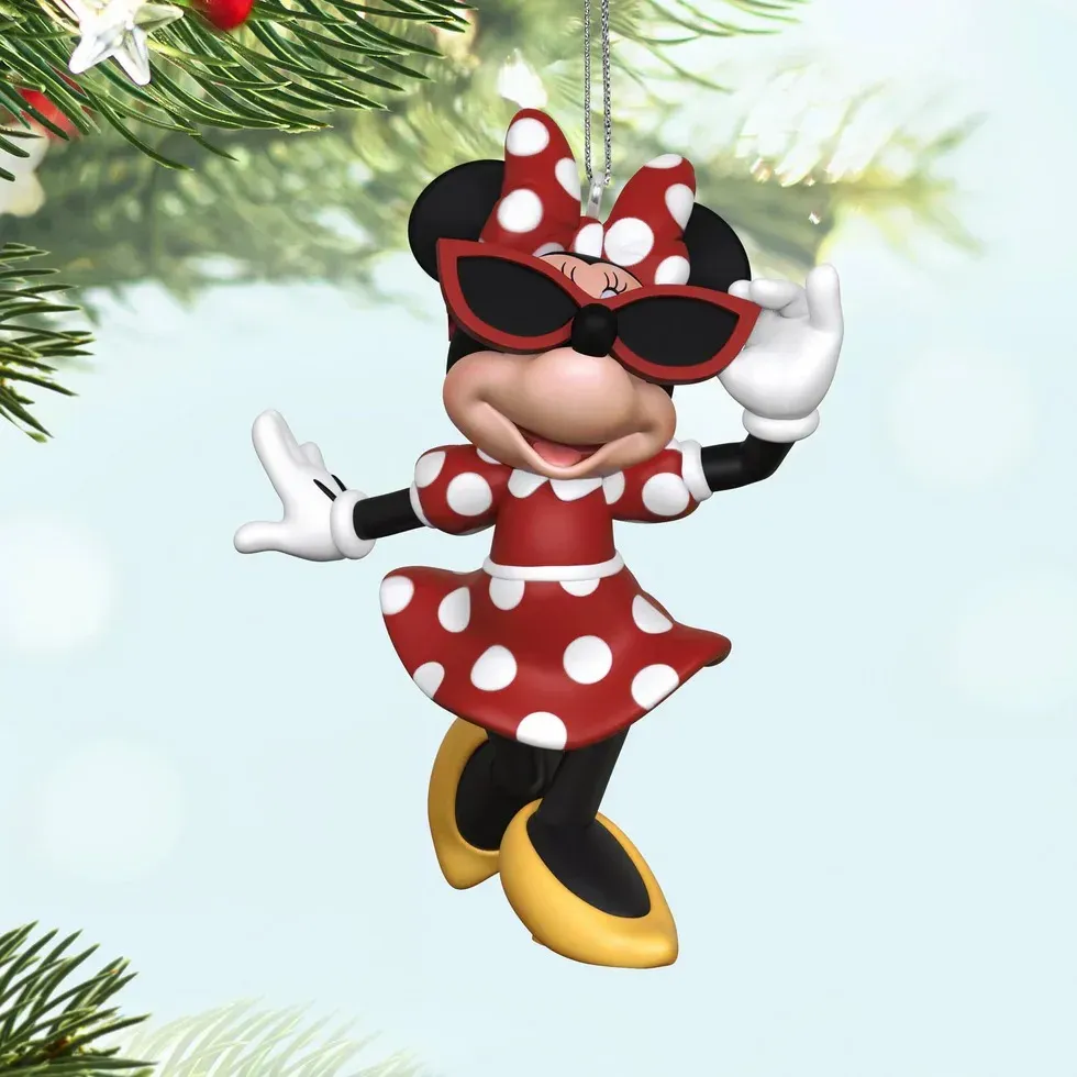 2025 Hallmark Keepsake Ornament - Minnie Mouse, Sunny Chic