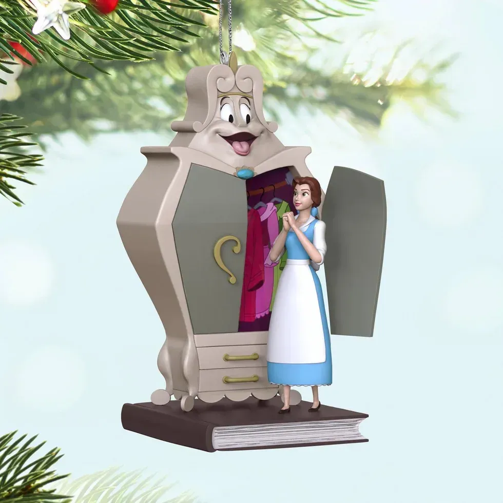 2025 Hallmark Keepsake Ornament - Beauty and the Beast - Belle With the Wardrobe