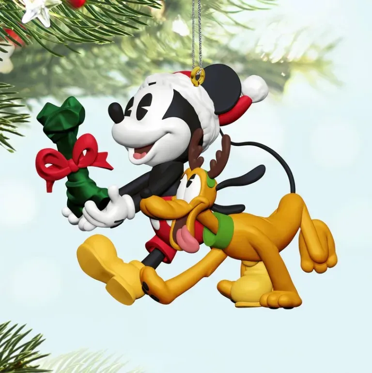 2025 Hallmark Keepsake Ornament - Mickey and Friends - Bone-afide Besties