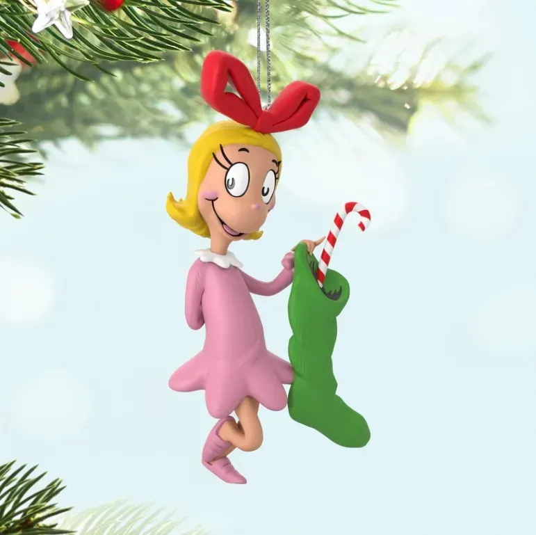 2025 Hallmark Keepsake Ornament - Dr. Seuss’s How the Grinch Stole Christmas!™- Cindy-Lou Who