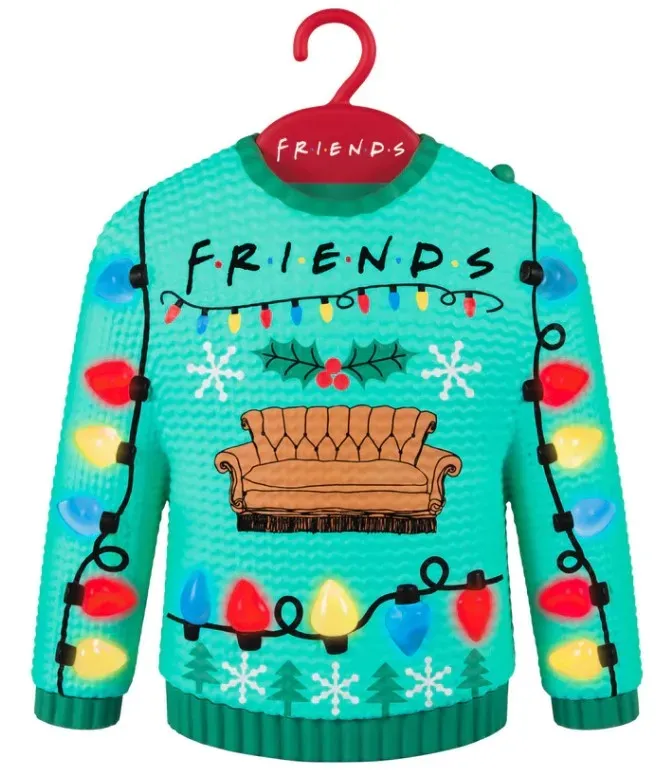 2025 Hallmark Keepsake Ornament - Friends &quot;Could We Be Any More Festive?&quot; Musical Ornament With Light