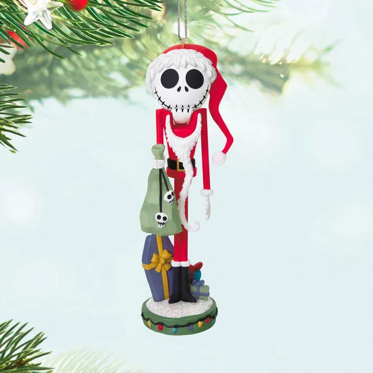 2025 Hallmark Keepsake Ornament - Tim Burton's The Nightmare Before Christmas, Santa Jack Skellington Nutcracker