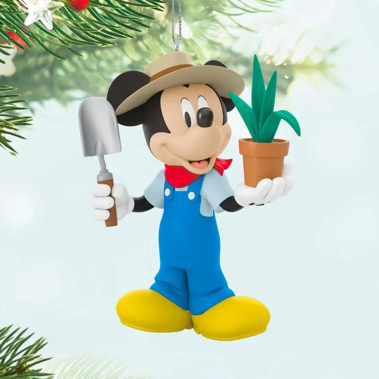 2025 Hallmark Keepsake Ornament - Gardener Mickey - 4th in the All About Mickey! Series