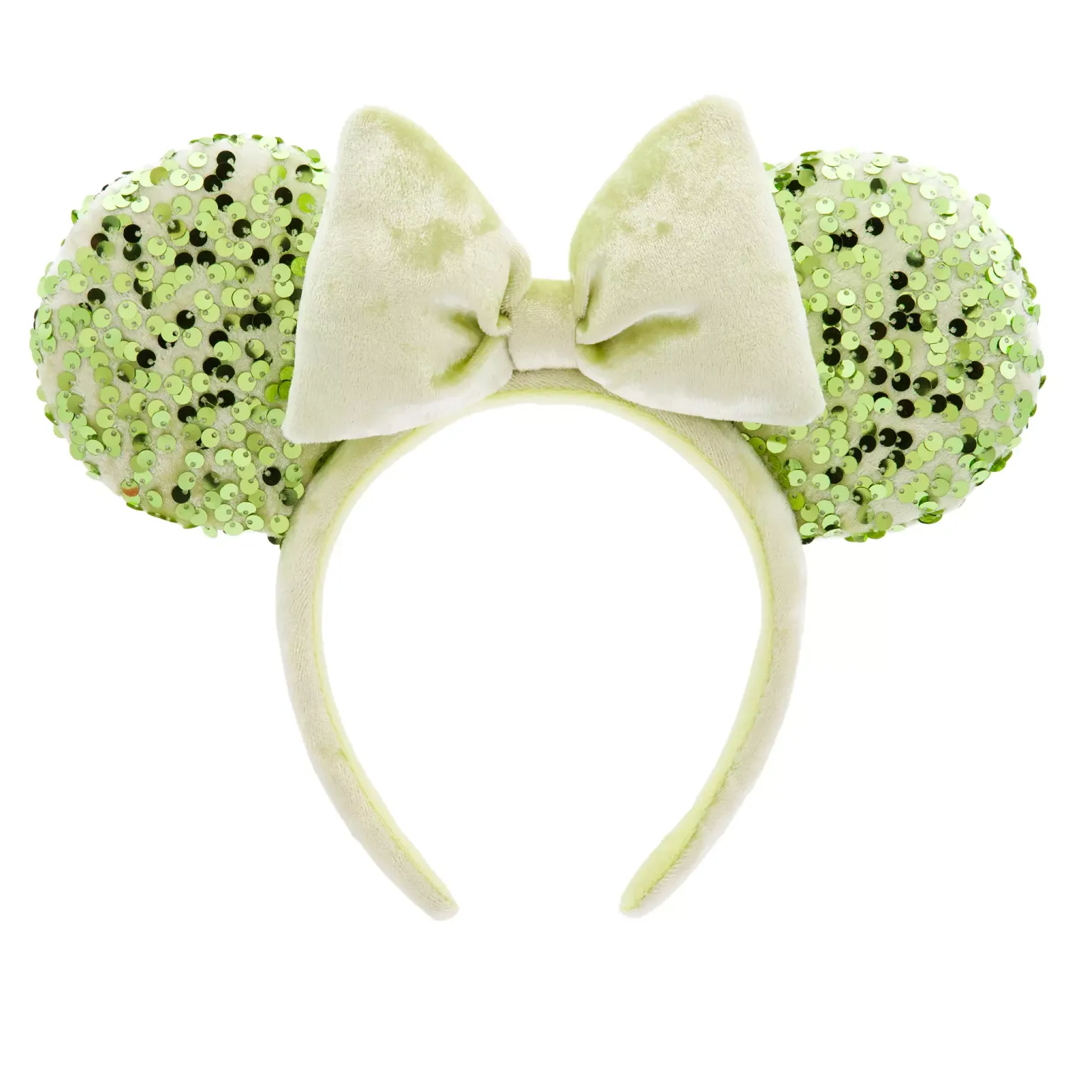 Minnie Mouse Tinker Bell Green Sequined Ears Headband