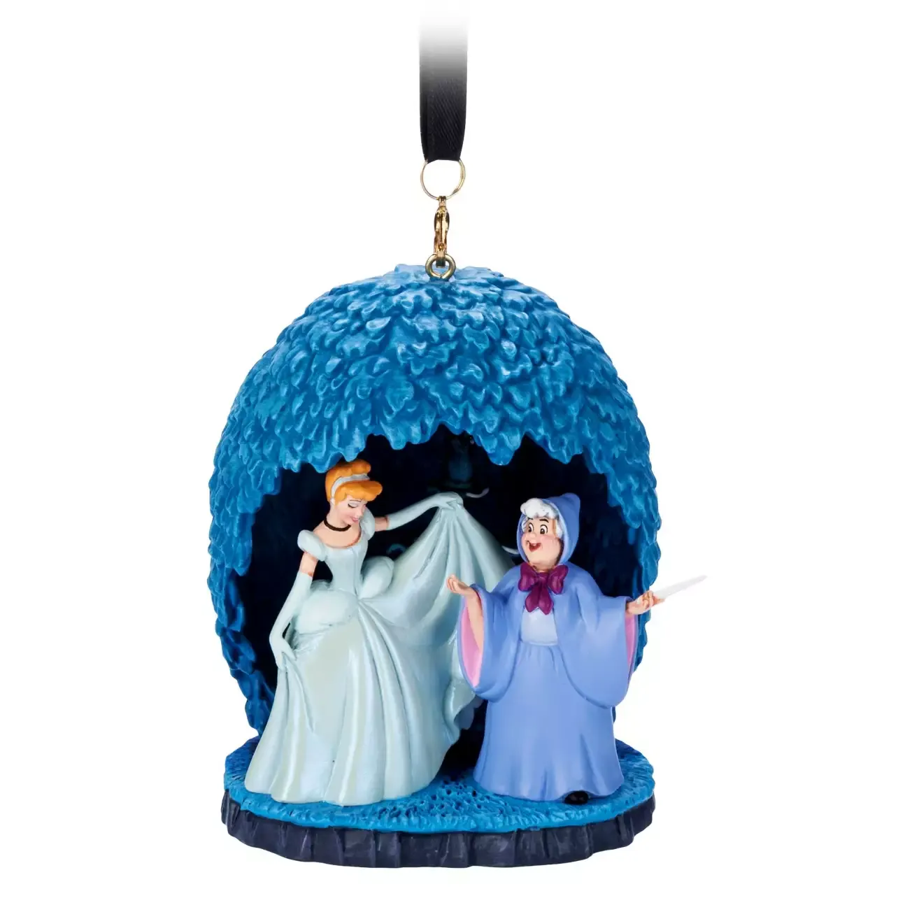 Cinderella and Fairy Godmother Sketchbook Ornament