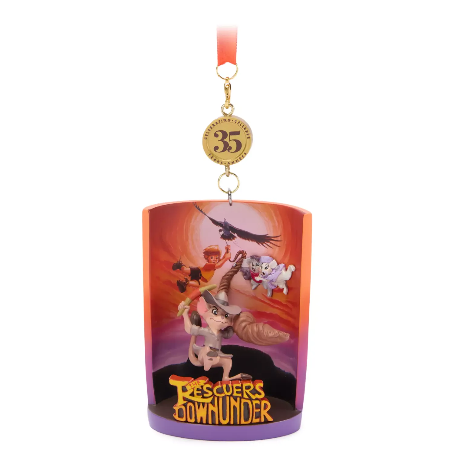 The Rescuers Down Under Legacy Sketchbook Ornament – 35th Anniversary – Limited Release