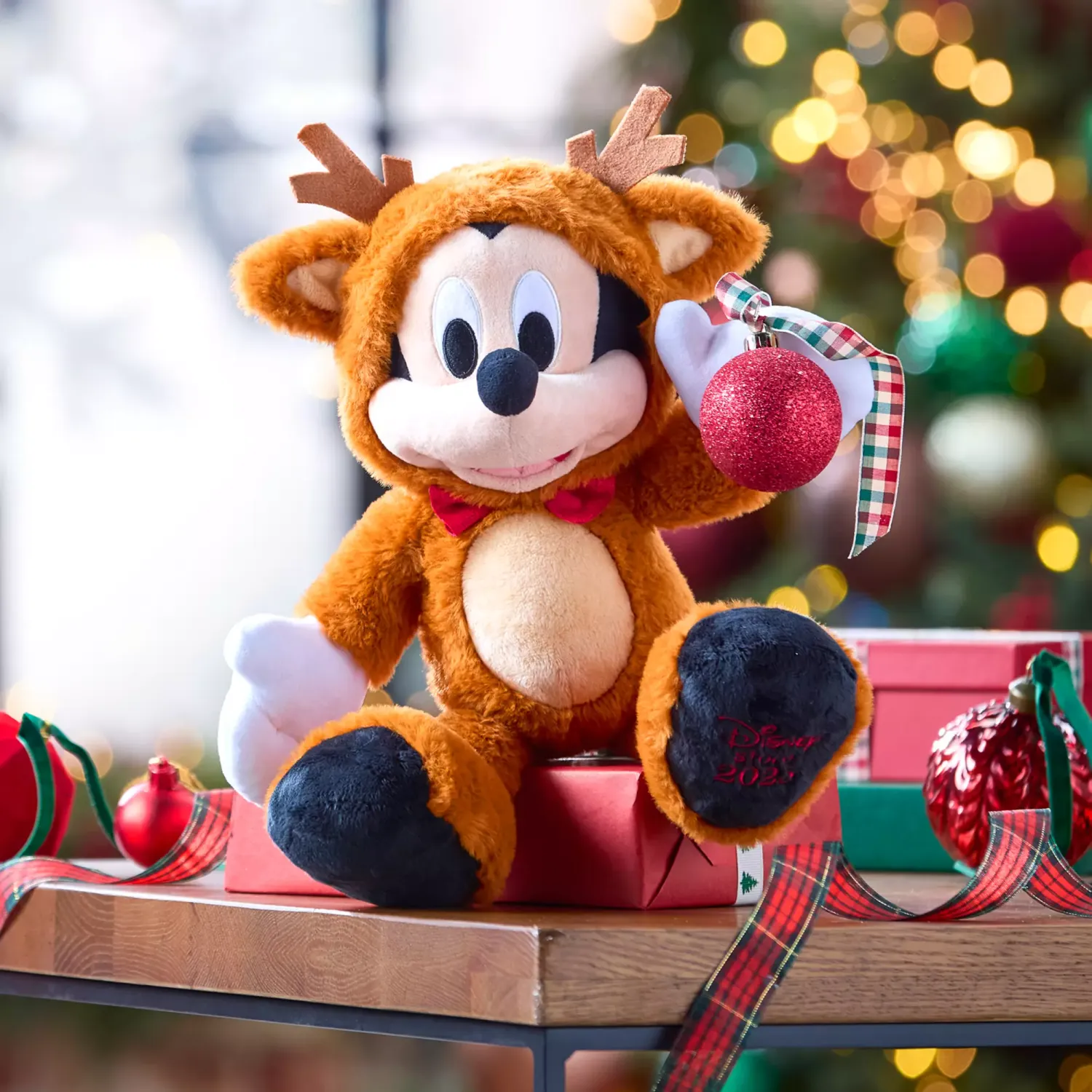 Mickey Mouse Reindeer Holiday Plush - 38cm