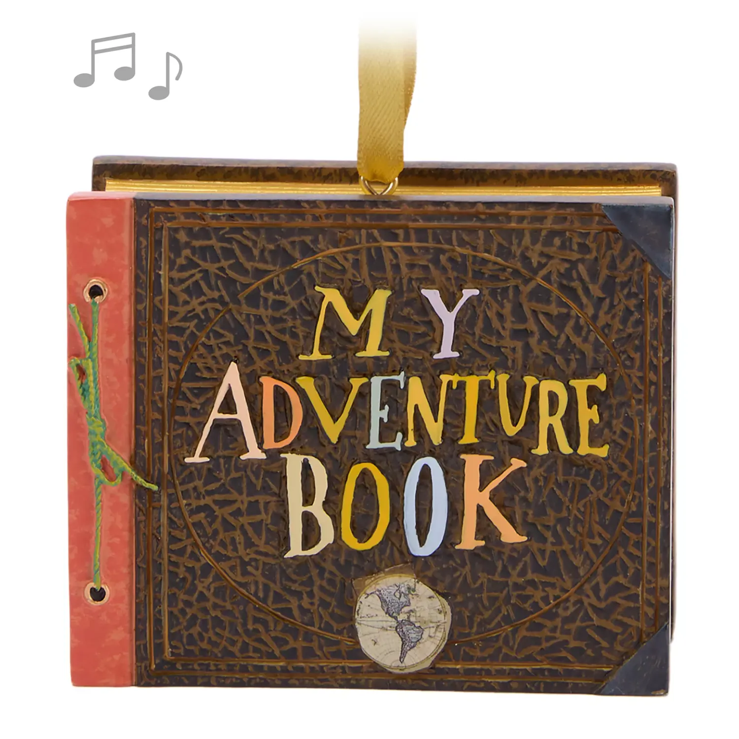 My Adventure Book Musical Sketchbook Ornament