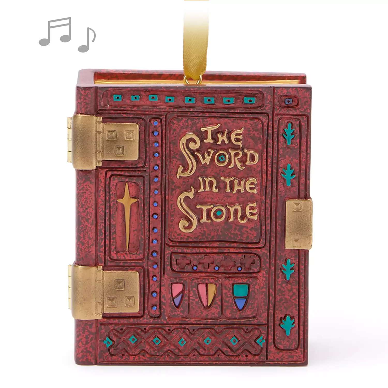 The Sword in the Stone Storybook Musical Living Magic Sketchbook Ornament