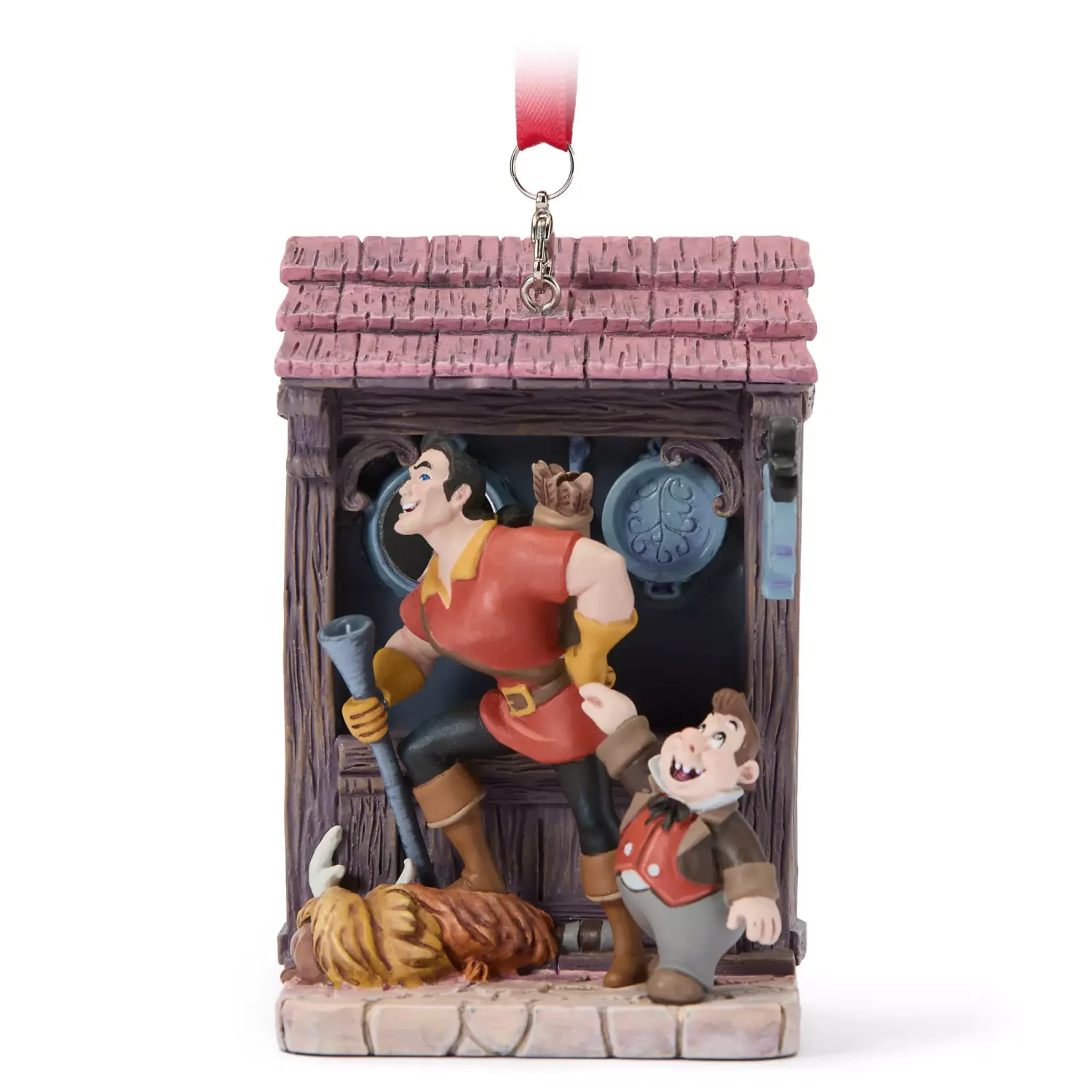 Gaston and LeFou Sketchbook Ornament