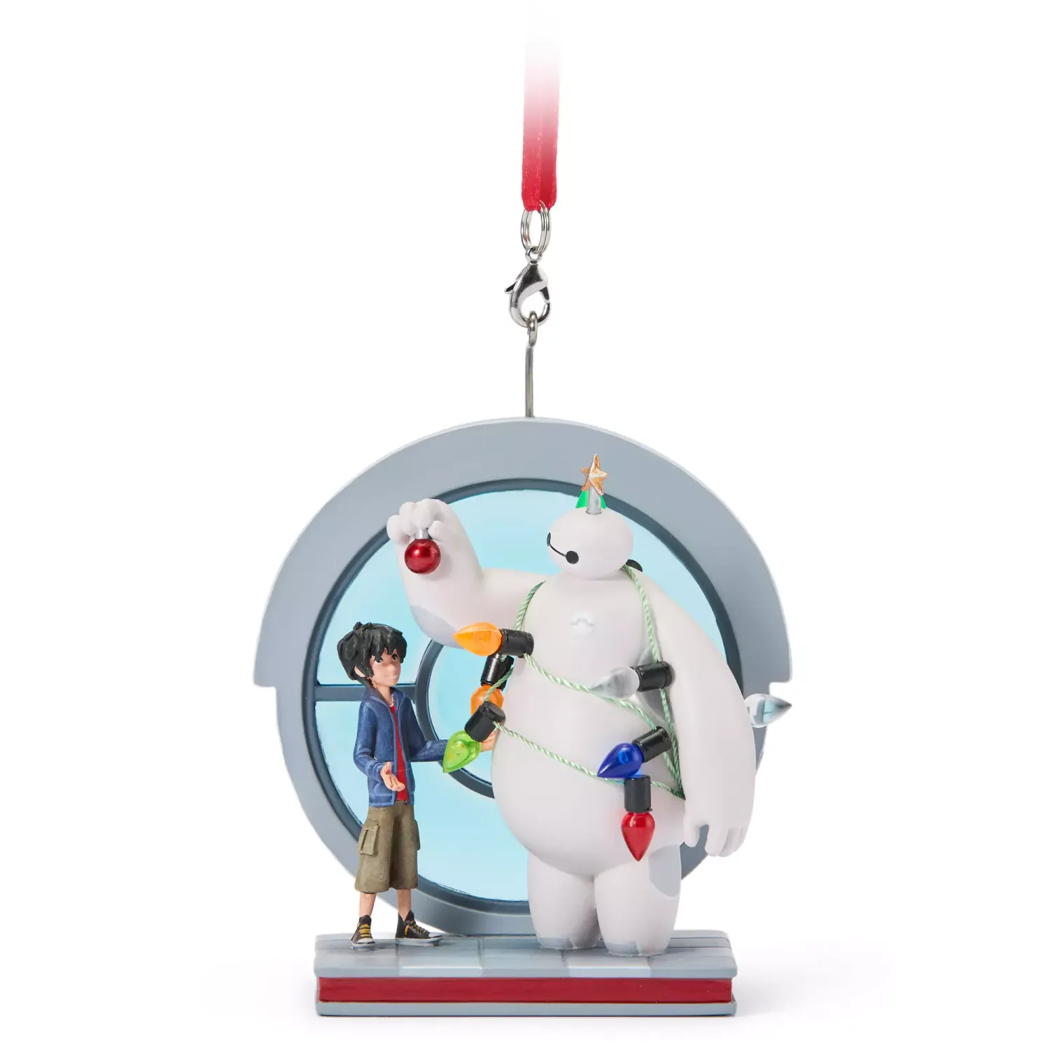 Baymax and Hiro Hamada Sketchbook Ornament