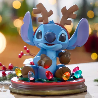 Stitch Light-Up Holiday Figure