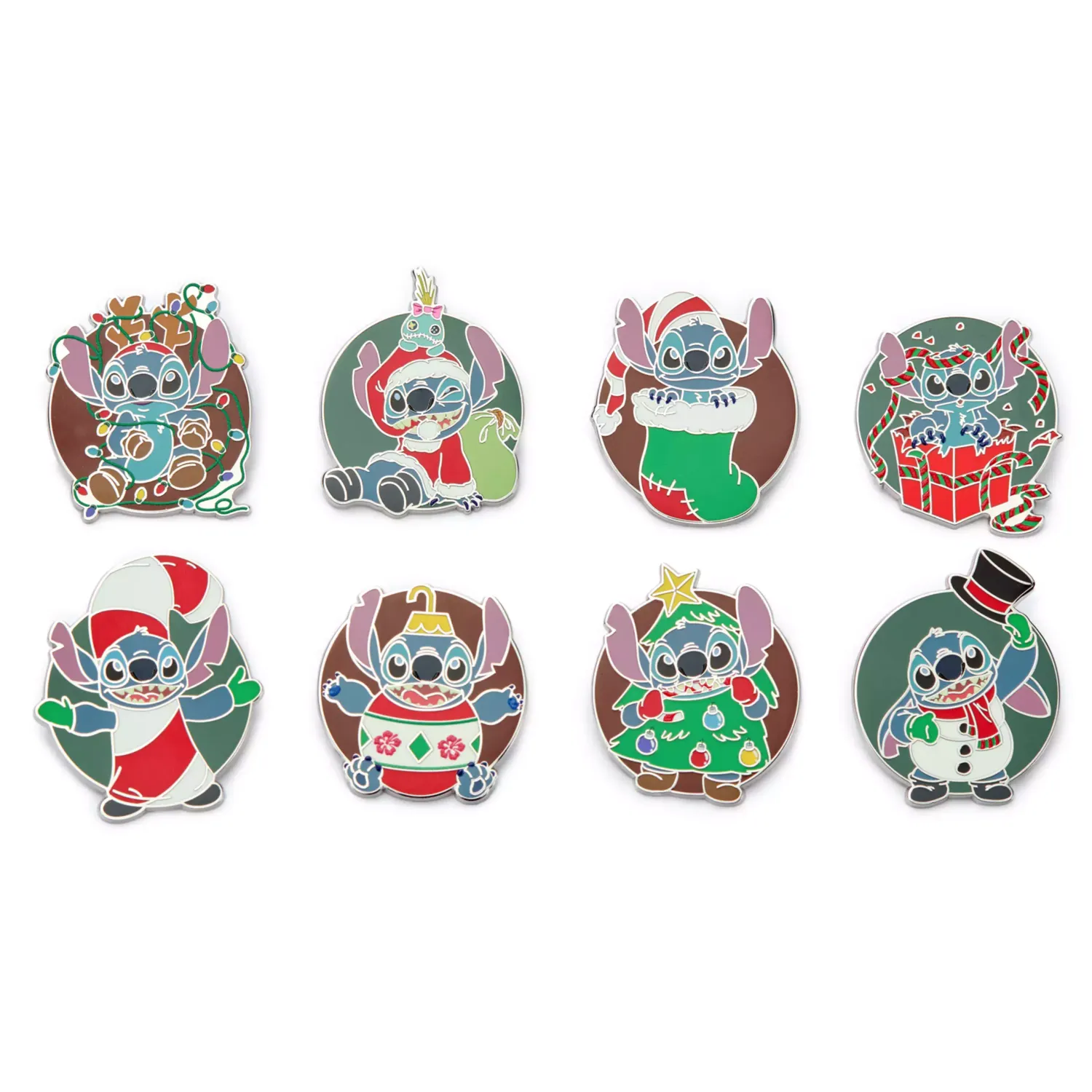 Stitch &#39;&#39;Merry Stitchmas&#39;&#39; Holiday Mystery Pin Blind Pack