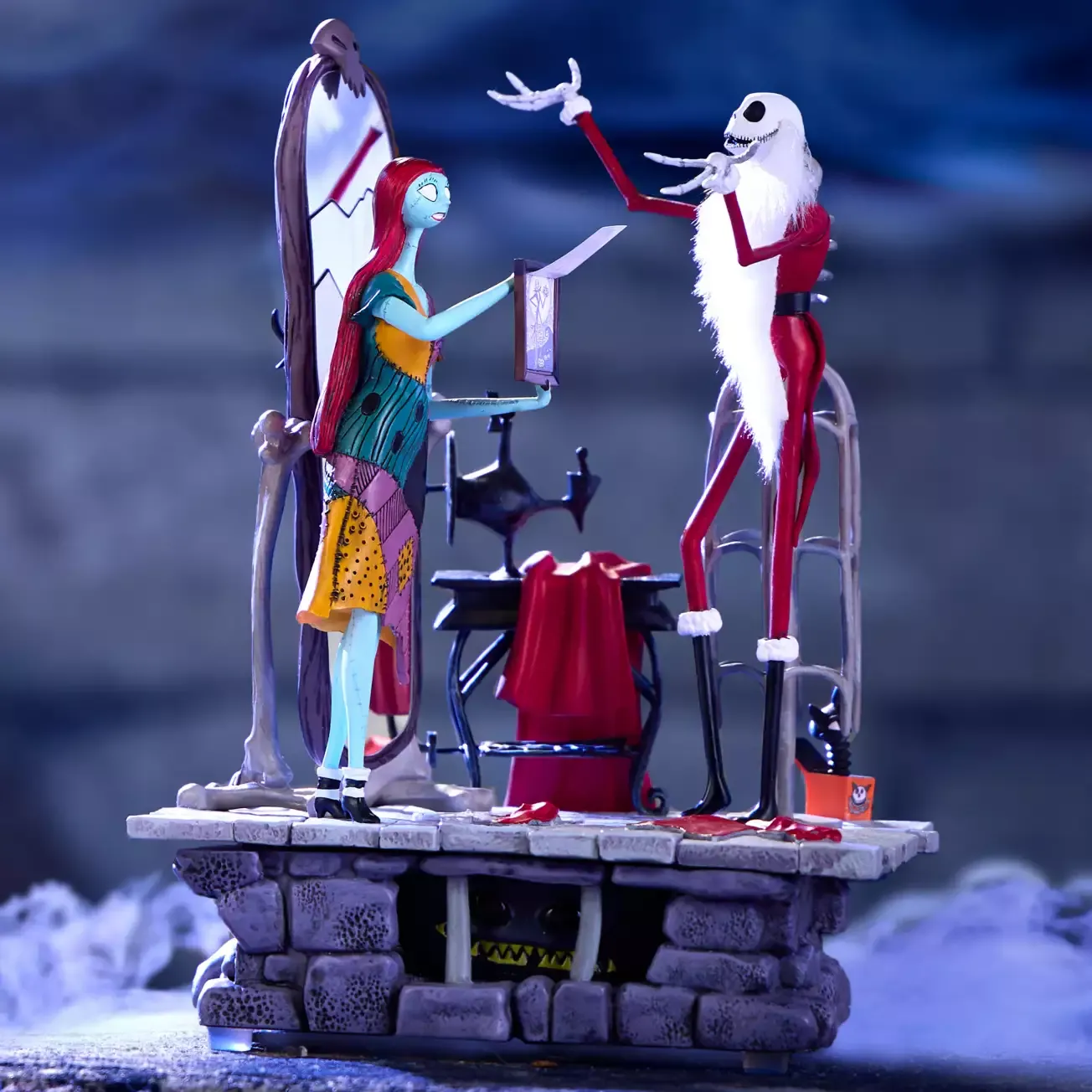 Jack Skellington and Sally Light-Up and Sound Figure