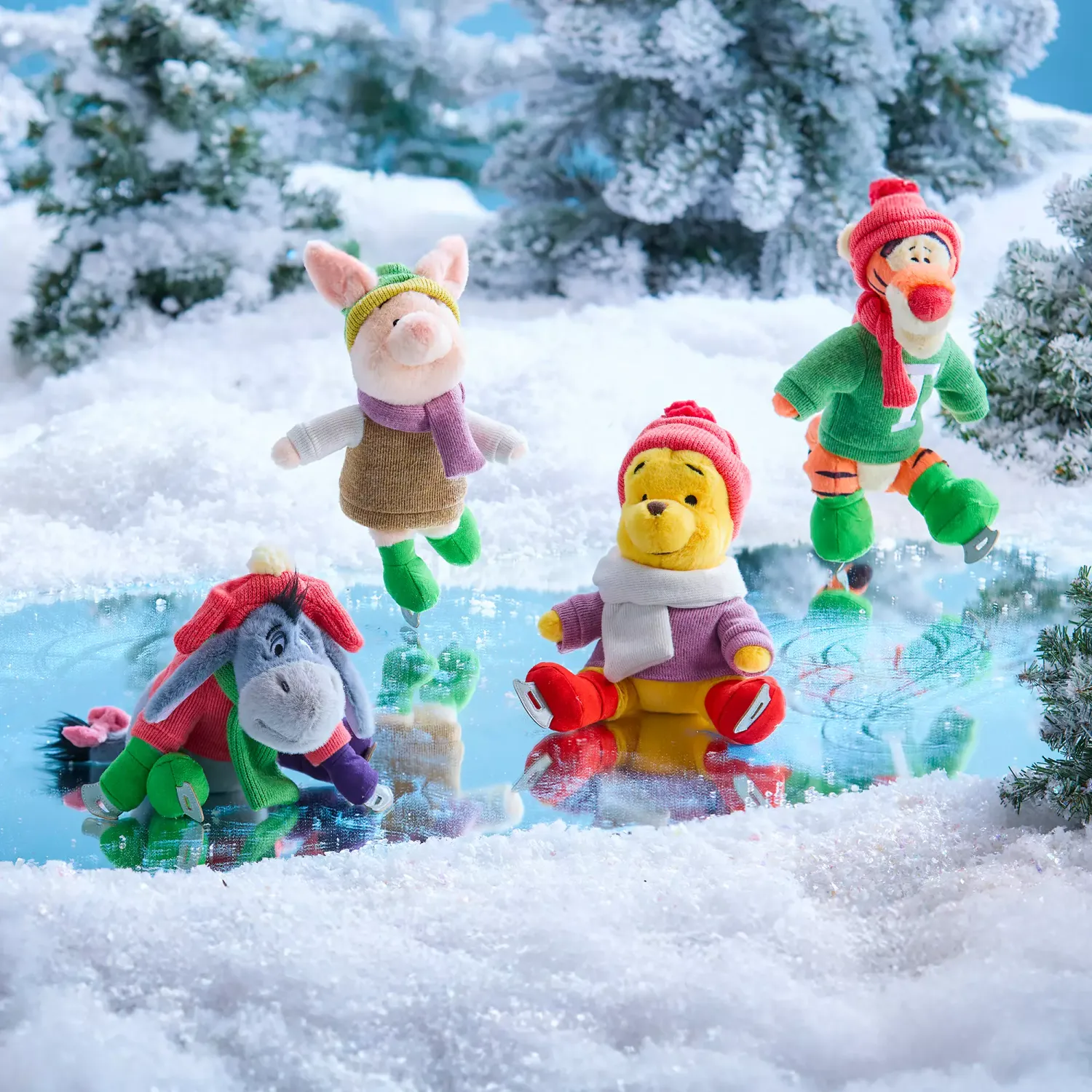 Winnie the Pooh Ice Skating Plush