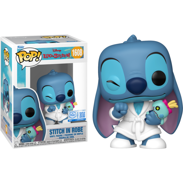 Funko -  Lilo &amp; Stitch - Stitch in Robe Pop! Vinyl
