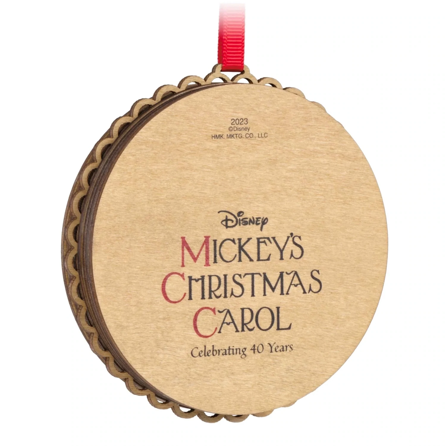 2023 Hallmark Keepsake Ornament - Mickey's Christmas Carol 40th Anniversary
