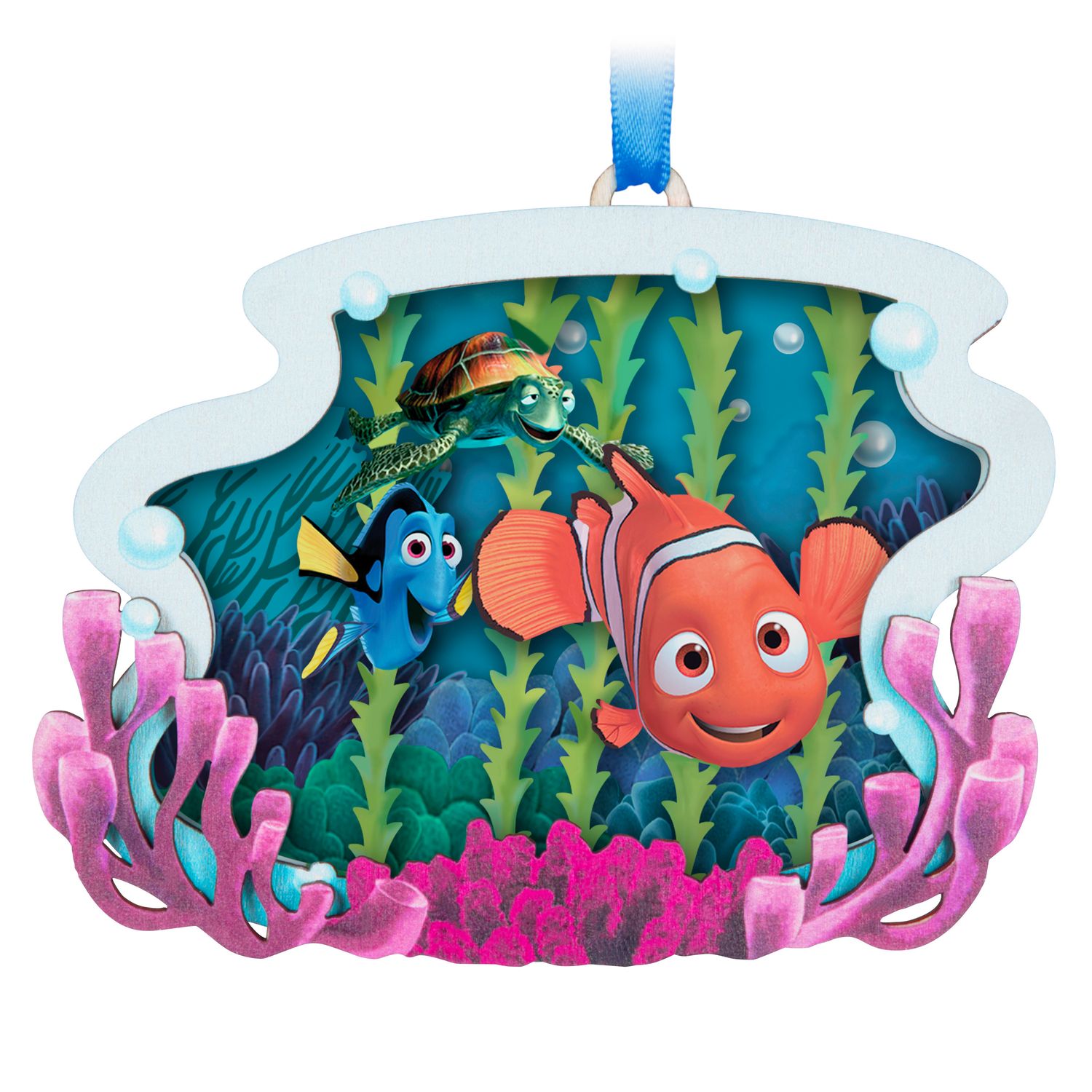 2024 Hallmark Keepsake Ornament - Finding Nemo, Totally Unforgettable Friends Papercraft