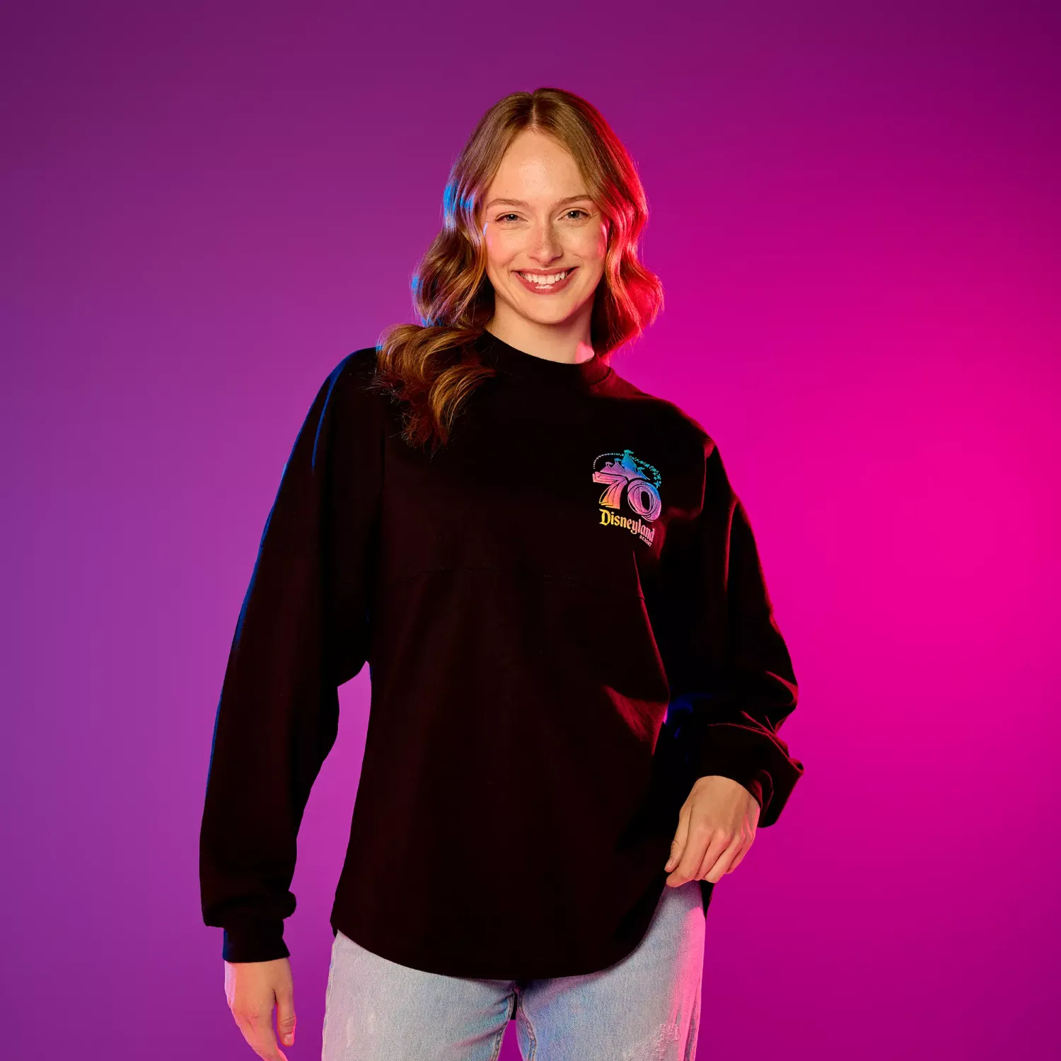 Disneyland 70th Anniversary Logo Spirit Jersey for Adults - XL