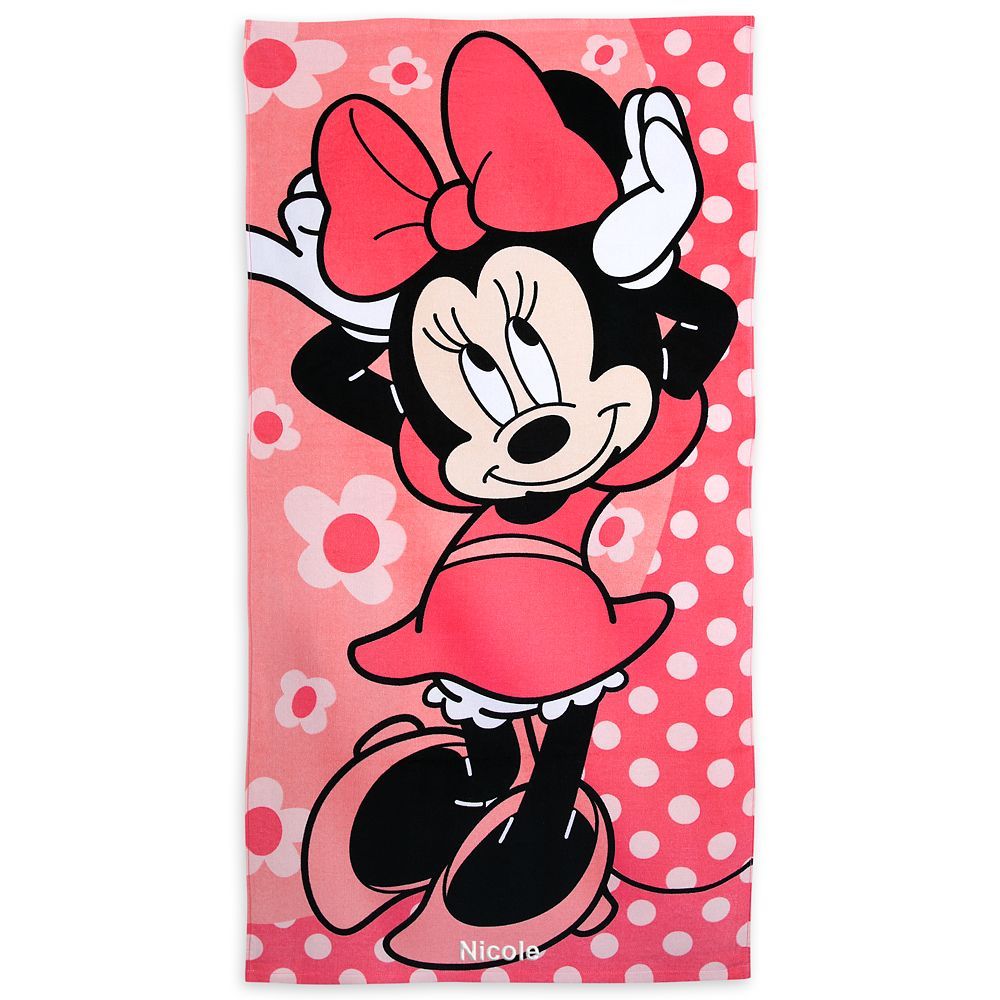Minnie Mouse Beach Towel