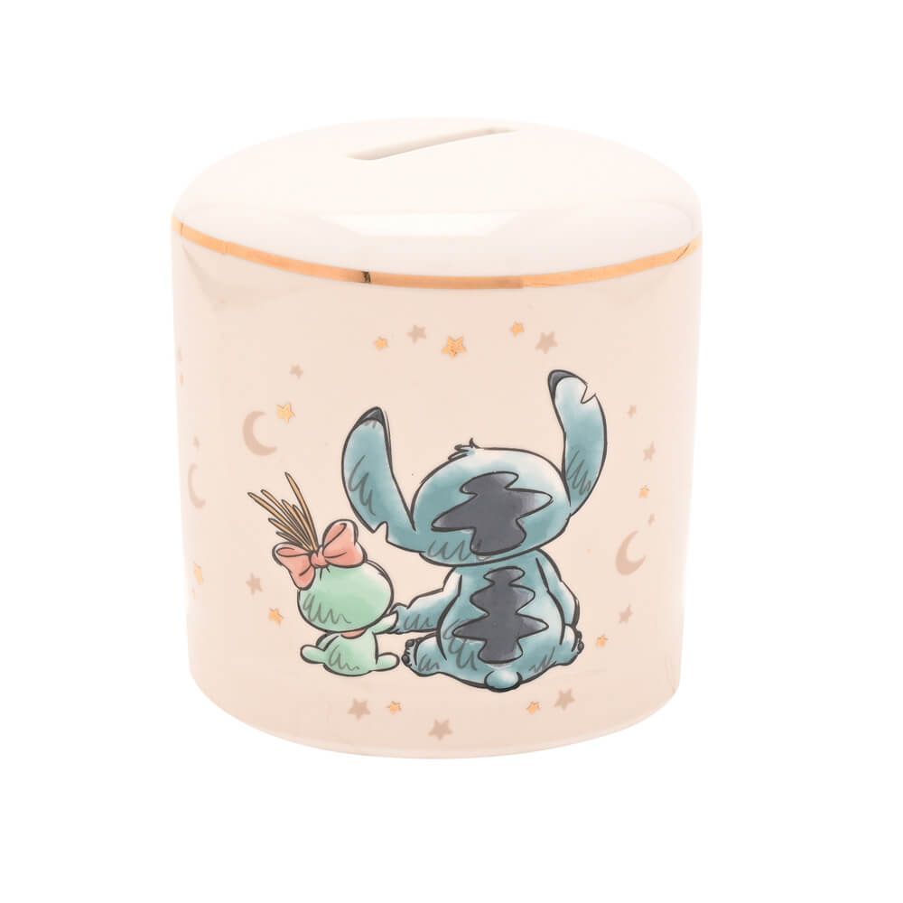 Magical Beginnings Stitch Ceramic Money Bank
