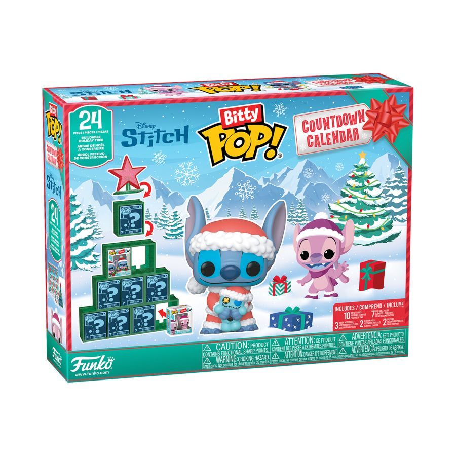 Funko Disney - Lilo &amp; Stitch - Bitty Pop! Vinyl Holiday Countdown Calendar