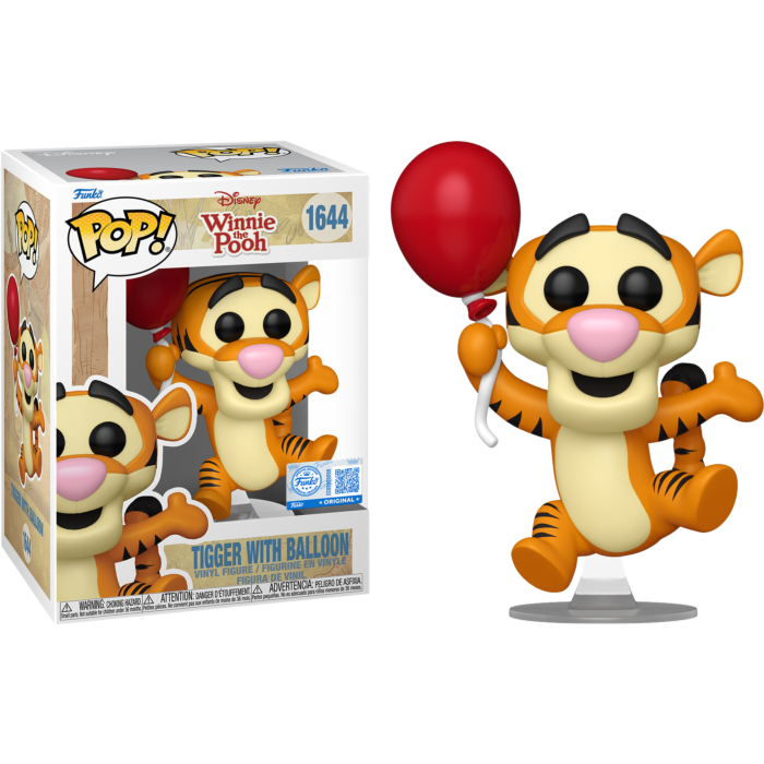 Funko -  Winnie the Pooh - Tigger with Balloon Pop! Vinyl