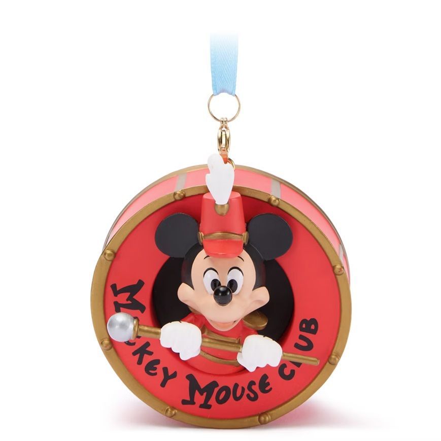 The Mickey Mouse Club 70th Anniversary Drum Sketchbook Ornament