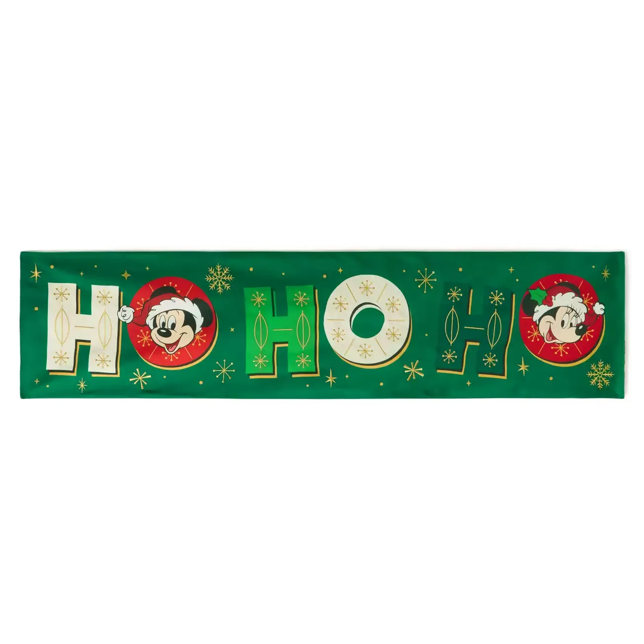 Mickey and Minnie Mouse Holiday Table Runner