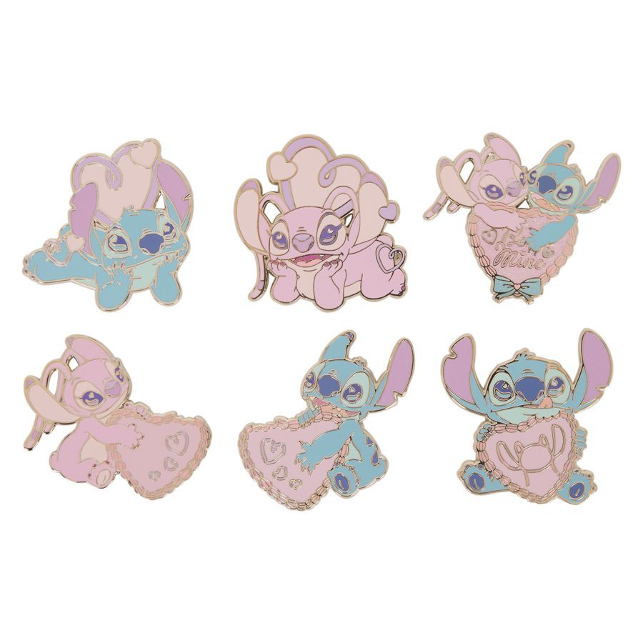 Loungefly Lilo &amp; Stitch - Angel Hearts Mystery Pins