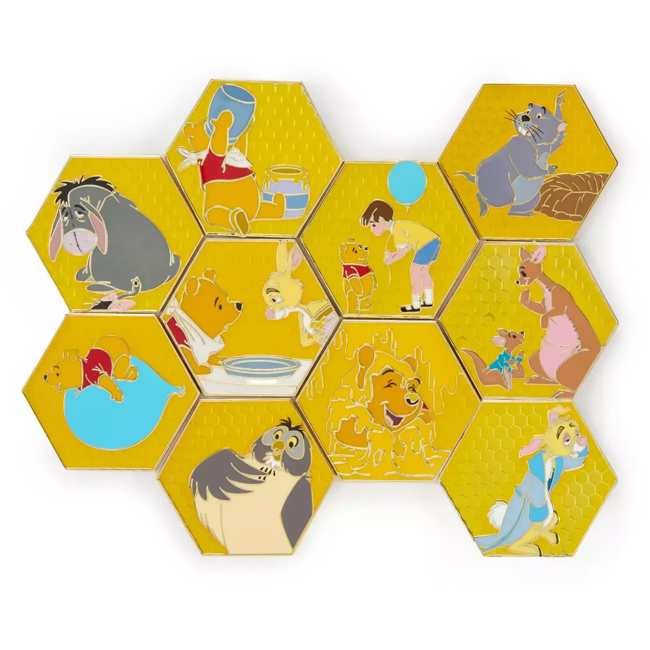 Winnie the Pooh and the Honey Tree 60th Anniversary 2-Piece Mystery Pin Blind Pack