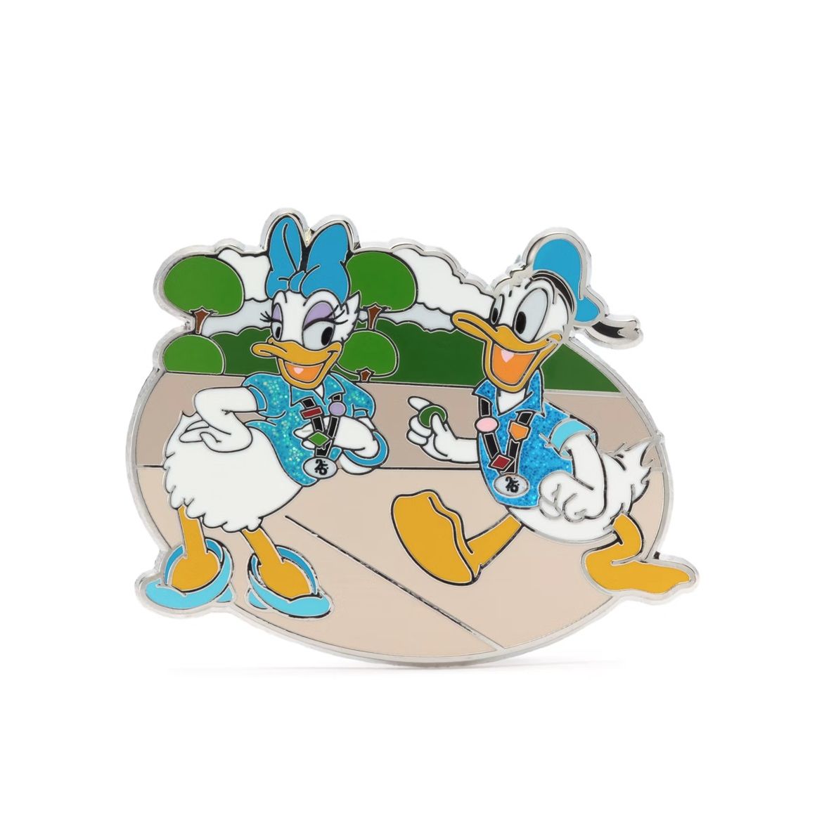 Pin Trading 25th Anniversary - Donald Duck and Daisy Duck