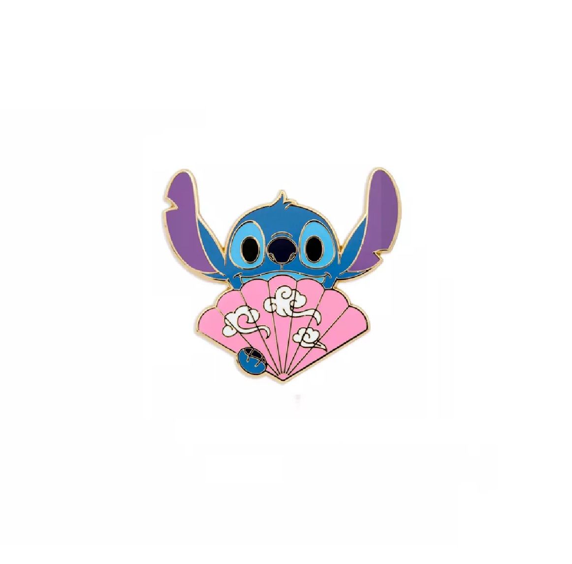 Disney Folding Fan Mystery Pin Set - Stitch pin