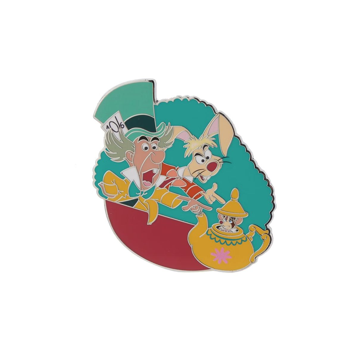 Mad Hatter Tea Party Pin