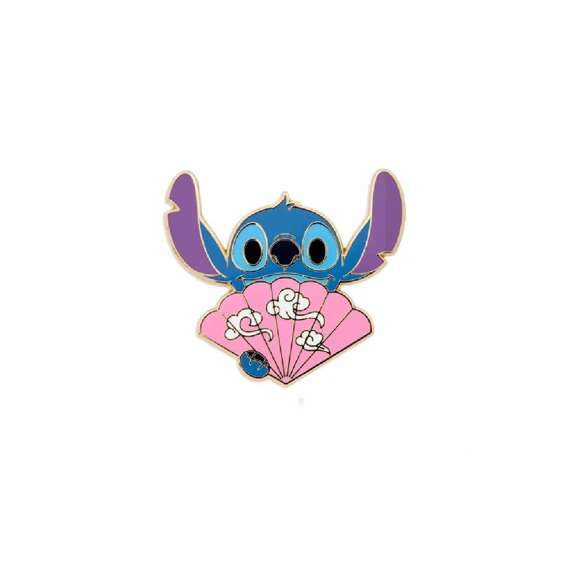 Disney Folding Fan Mystery Pin Set - Stitch pin