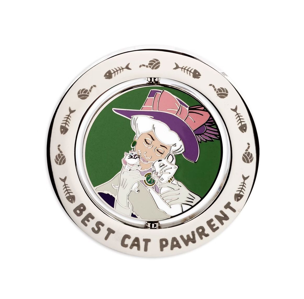 The Aristocats 'Best Cat Pawrent' Spinner Pin