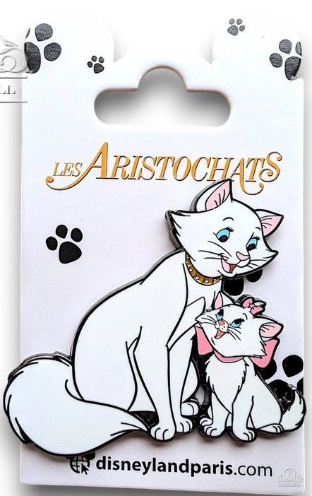 Disneyland Paris Duchess and Marie pin