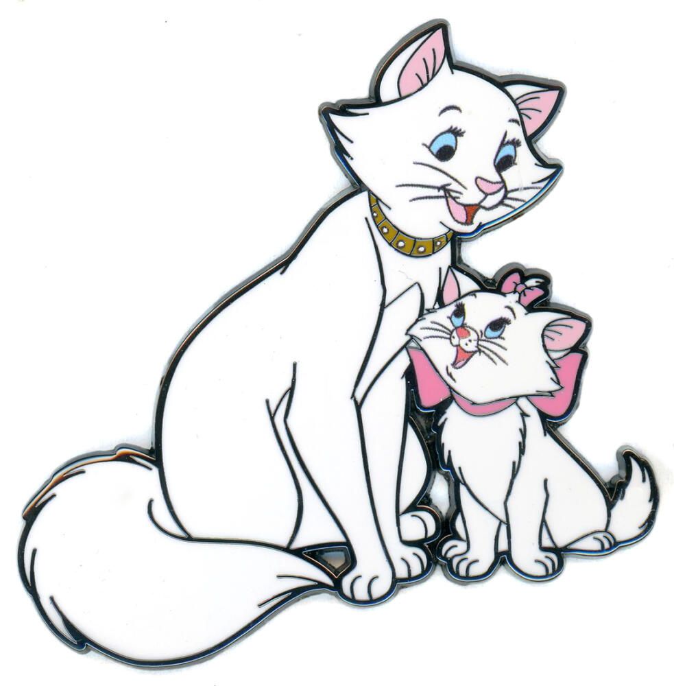 Disneyland Paris Duchess and Marie pin