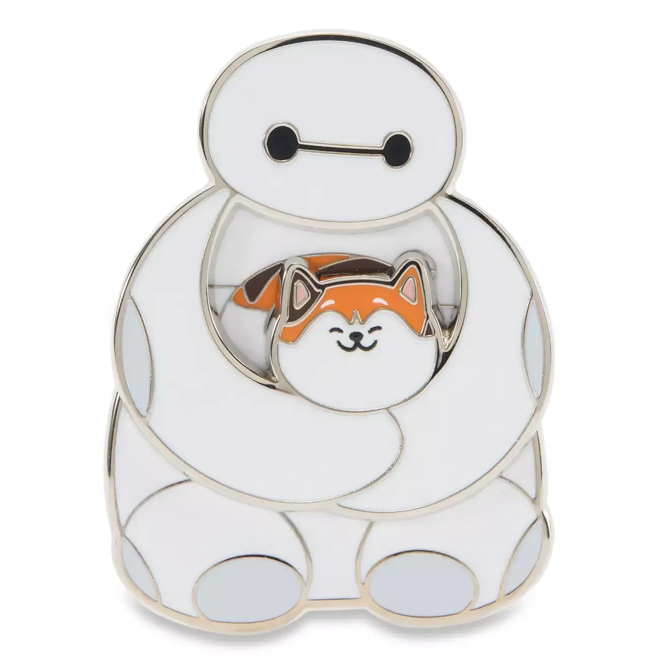 Baymax and Mochi Pin