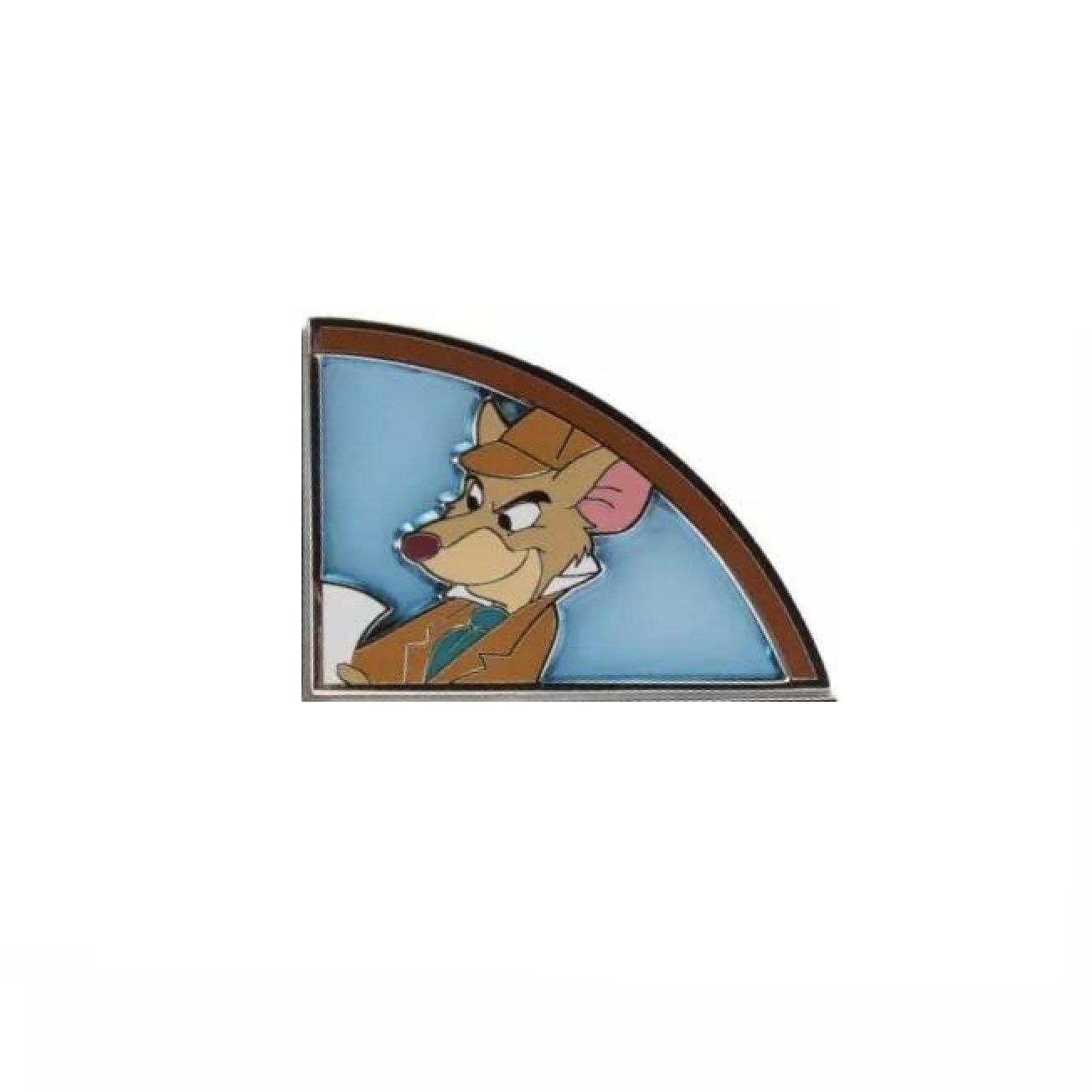 Disney Daring Detectives 2-Piece Mystery Pin - Basil Pin