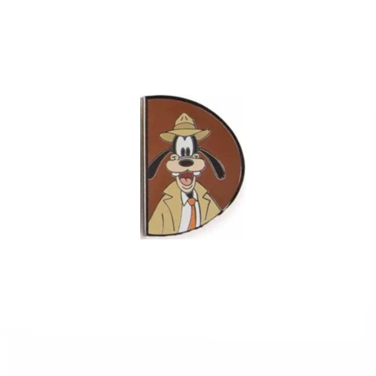 Disney Daring Detectives 2-Piece Mystery Pin - Goofy Pin