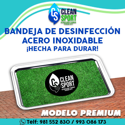 BANDEJA DE DESINFECCIÓN: ACERO INOXIDABLE (+20% de descuento)