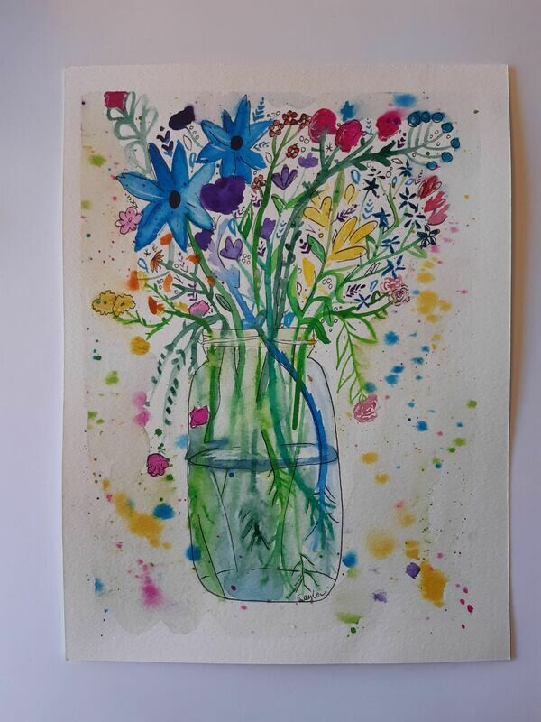 Jar of Flowers