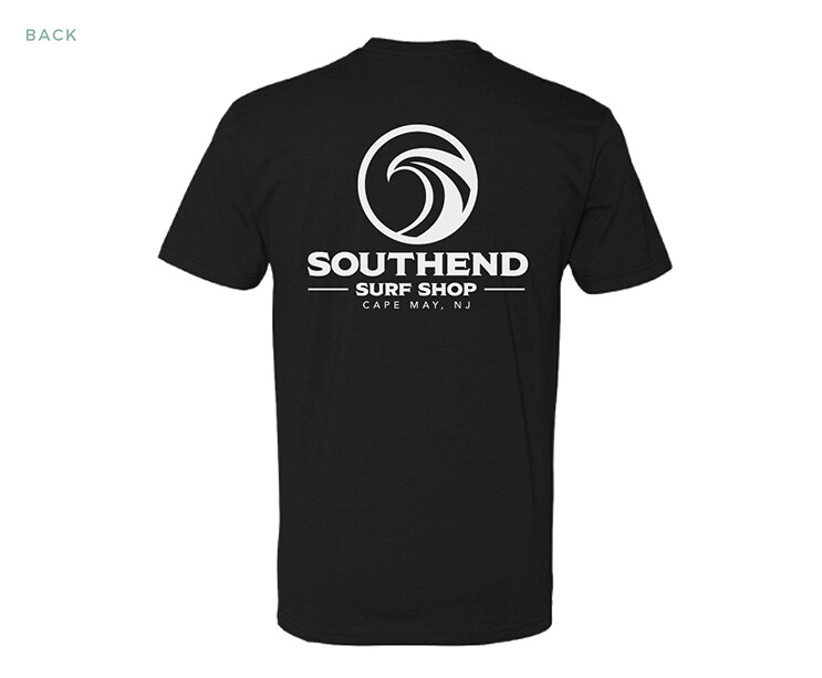 Southend Surf Shop T-Shirt (BLACK)